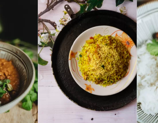 A plate of Besan Cheela with vegetables, illustrating Low Carb Indian Breakfast Recipes.