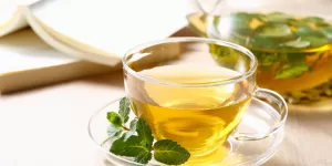 A mixture of turmeric, neem, and ginger, core ingredients for an Ayurvedic Detox for Clear Skin.